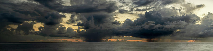 Storm Clouds Panorama Photograph by Christopher Johnson