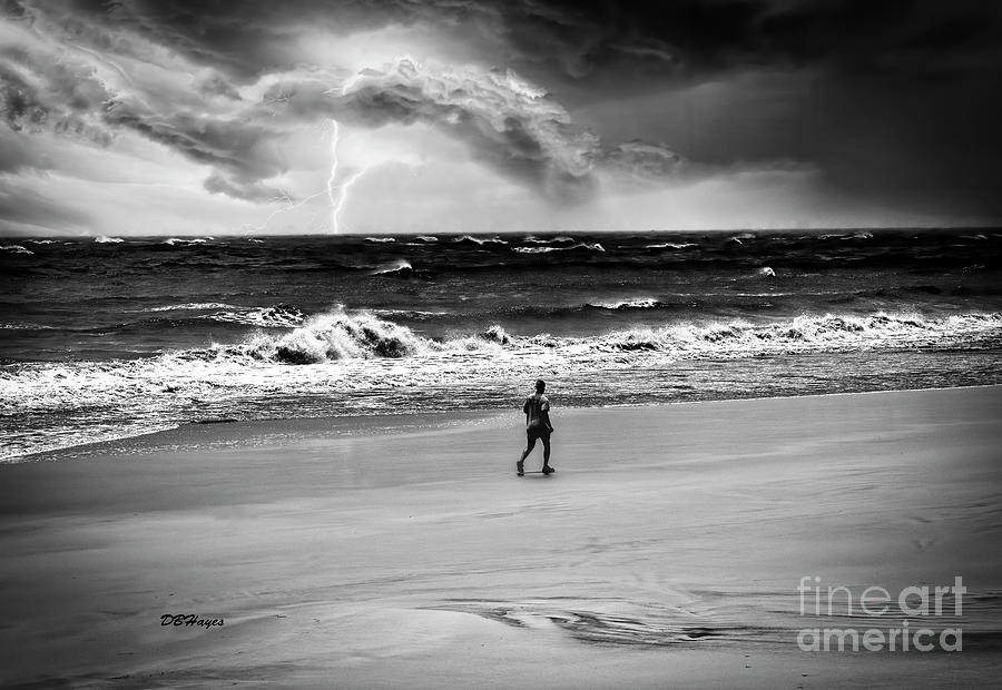 Storm Cometh Black White Photograph by DB Hayes