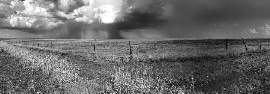 Storm from the Corner, Texas Photograph by Richard Porter