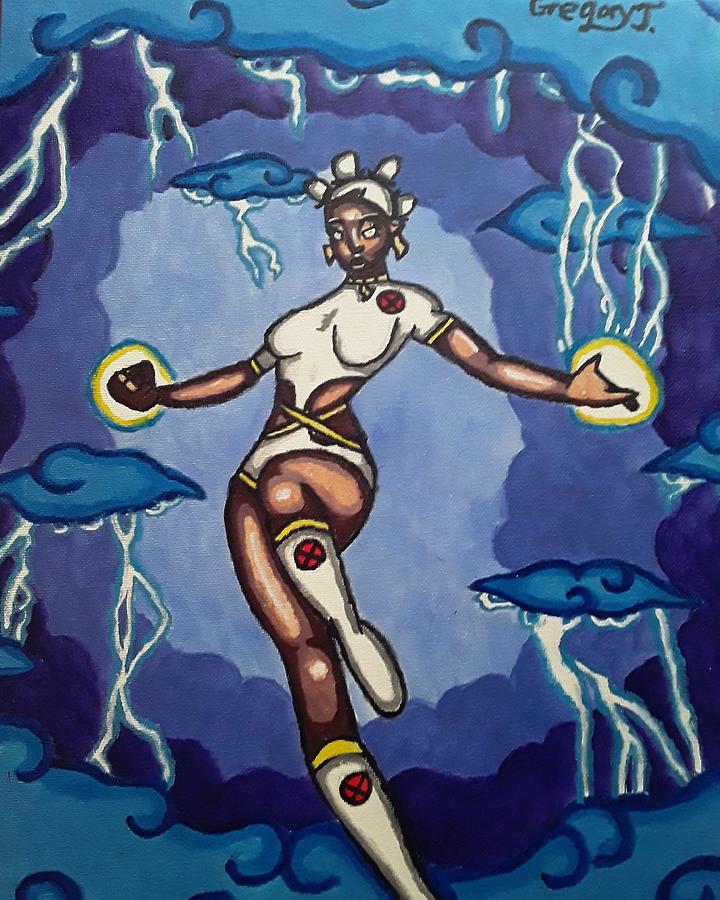 Storm  Painting by Gregory Johnson