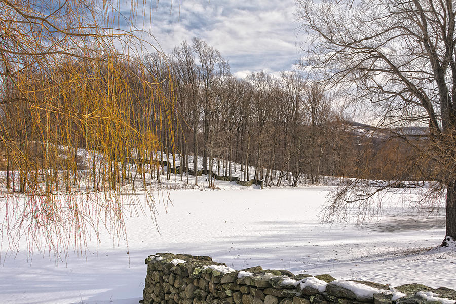 Storm King Wall In Winter Photograph by Angelo Marcialis