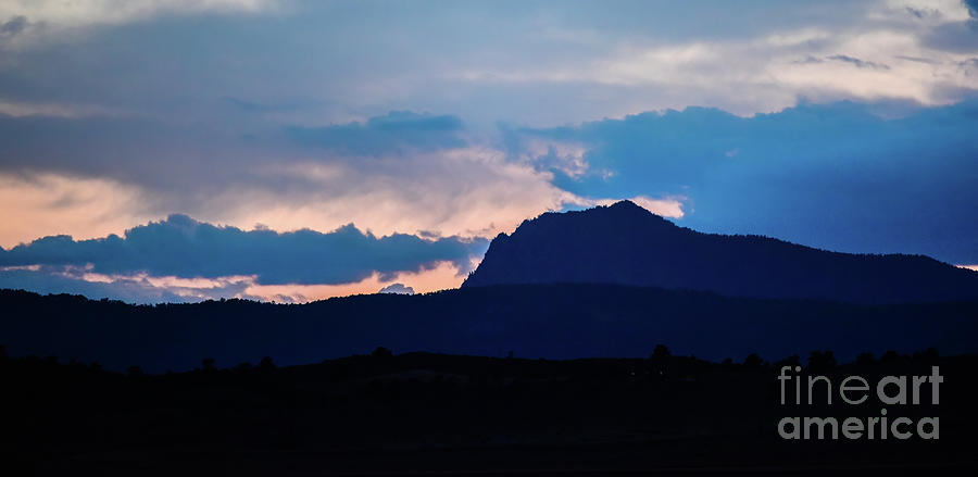 Storm Mountain Evening Photograph
