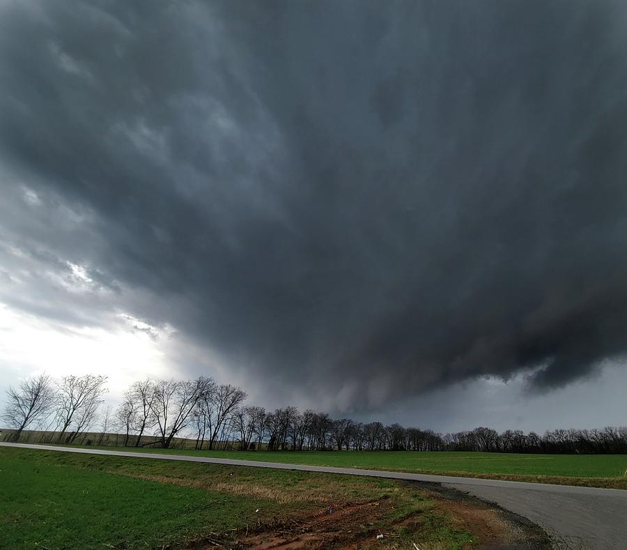 Storm Near Adairville, Kentucky  Photograph by Ally White