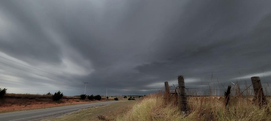 Storm Near Anadarko, Oklahoma 10/10/21 Photograph by Ally White