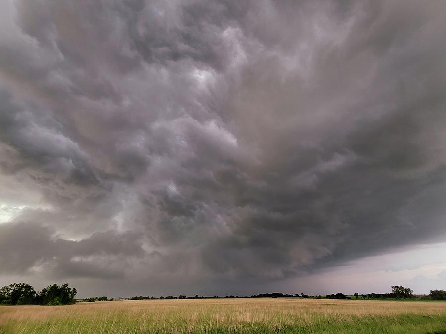 Storm Near Emporia, Kansas  Photograph by Ally White