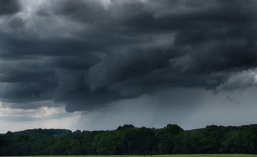 Storm Near Hartsville, Tennessee  Photograph by Ally White