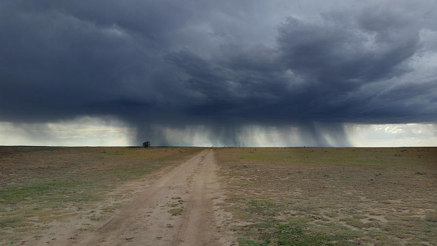 Storm Near Hugo, Colorado  Photograph by Ally White