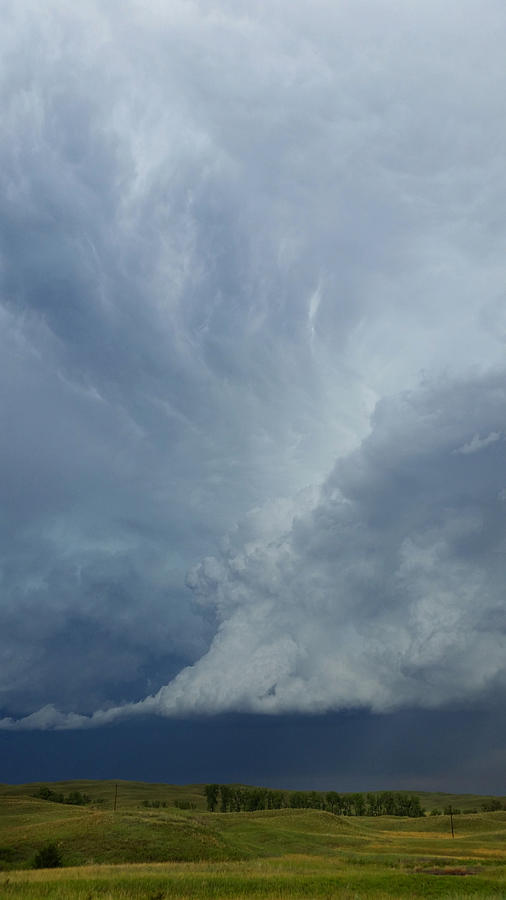 Storm Near Hyannis, Nebraska  Photograph by Ally White