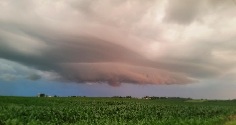 Storm Near Oskaloosa, Iowa 6/26/20 Photograph by Ally White
