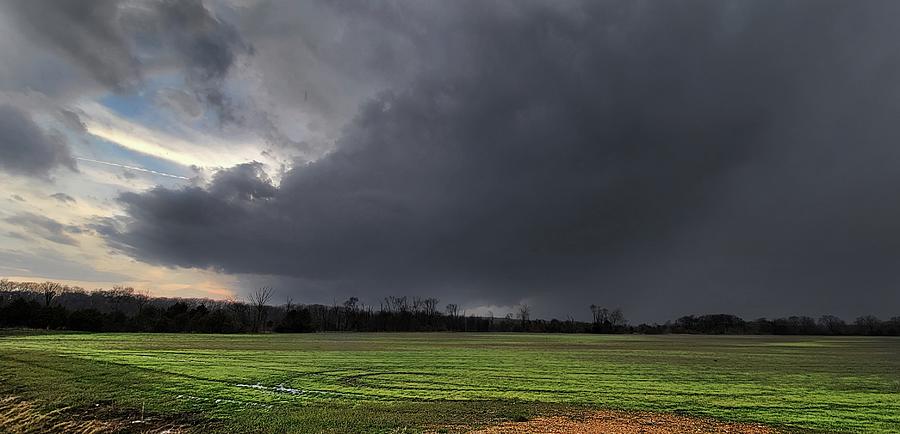 Storm Near Shannon, Mississippi  Photograph by Ally White