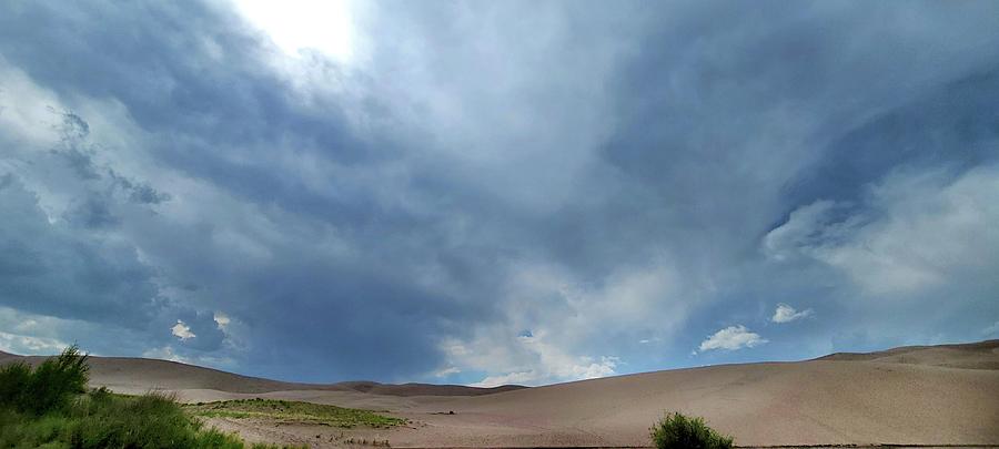 Storm Near the Great Sand Dunes National Park  Photograph by Ally White