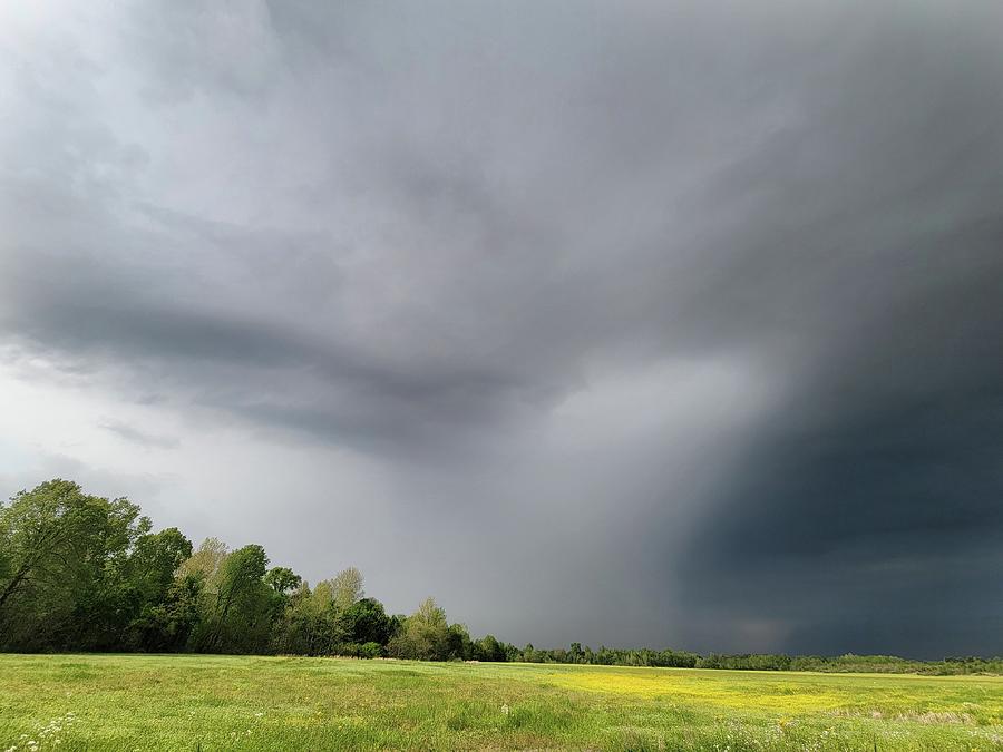 Storm Near Vienna, Illinois  Photograph by Ally White