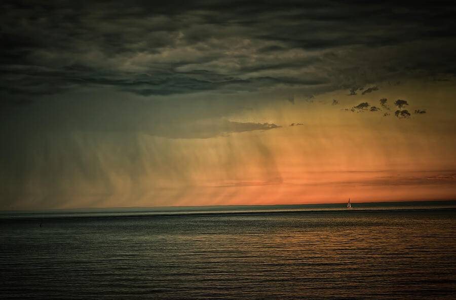 Storm on Lake Superior Photograph by Lee and Renee Walsh Storm on Lake Superior Photograph by Lee and Renee Walsh