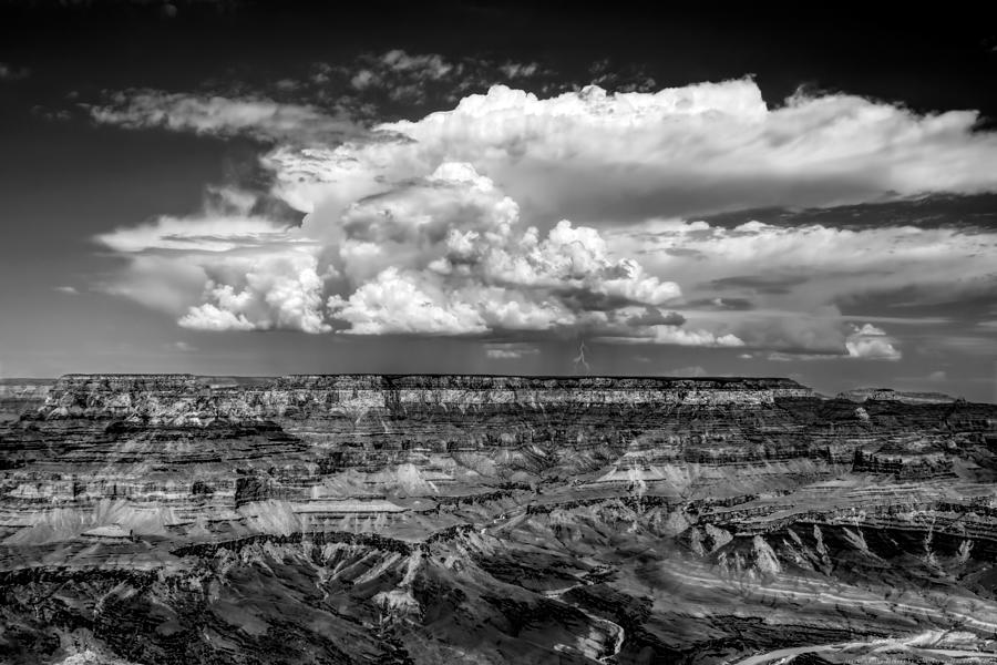 Storm on the Desert - Grand Canyon Photograph by Chrystyne Novack