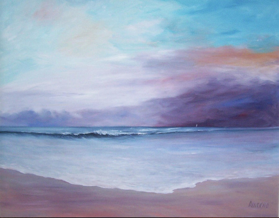 Storm on the Horizon Painting by Sue Dinenno
