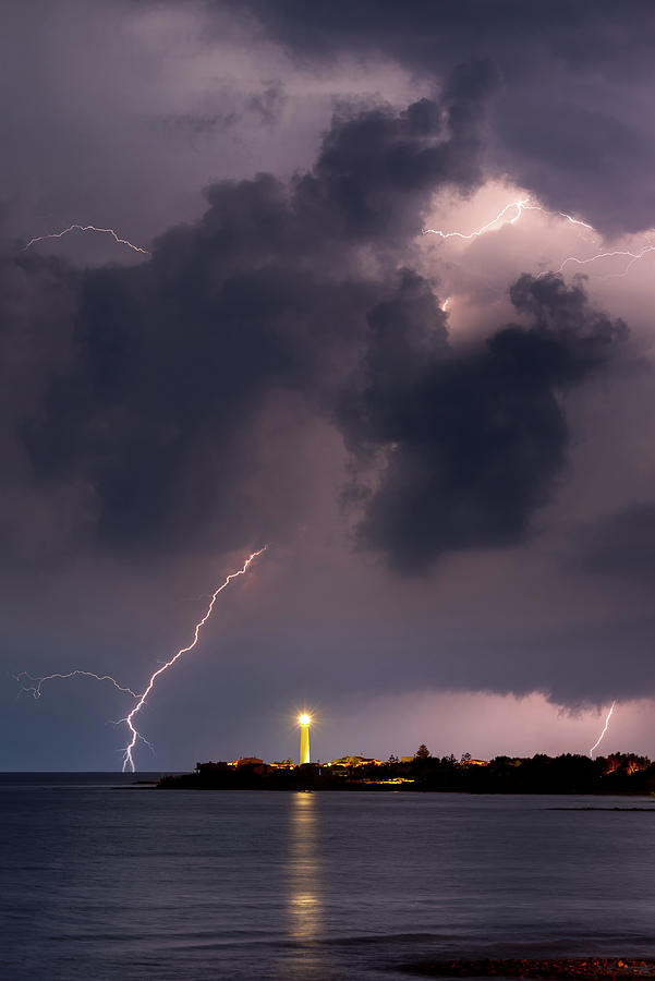 Storm on the sea Photograph by Mirko Chessari