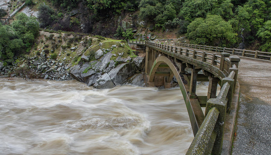 Storm on the Yuba Photograph by Robin Mayoff