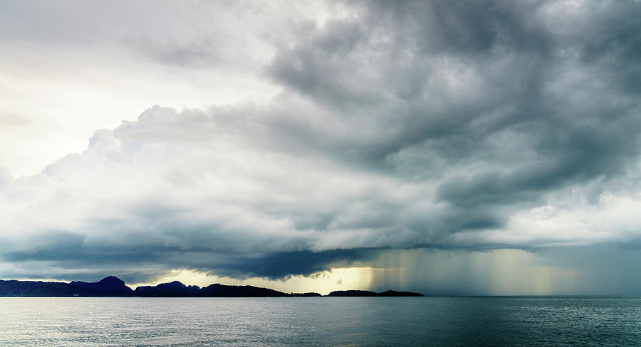 Storm over Andaman Sea Photograph by Alexey Stiop
