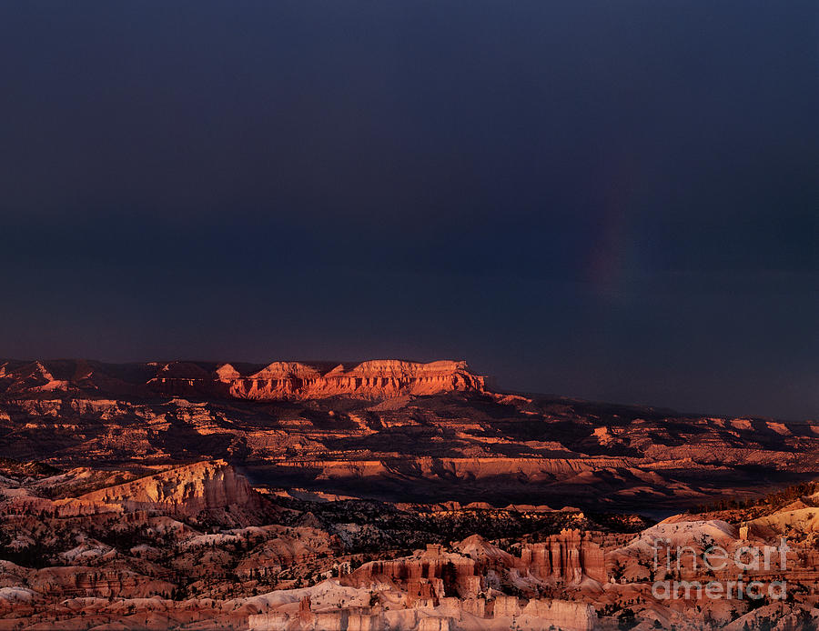Storm Over Aquarius Plateau  Bryce Canyon National Park Photograph by Dave Welling