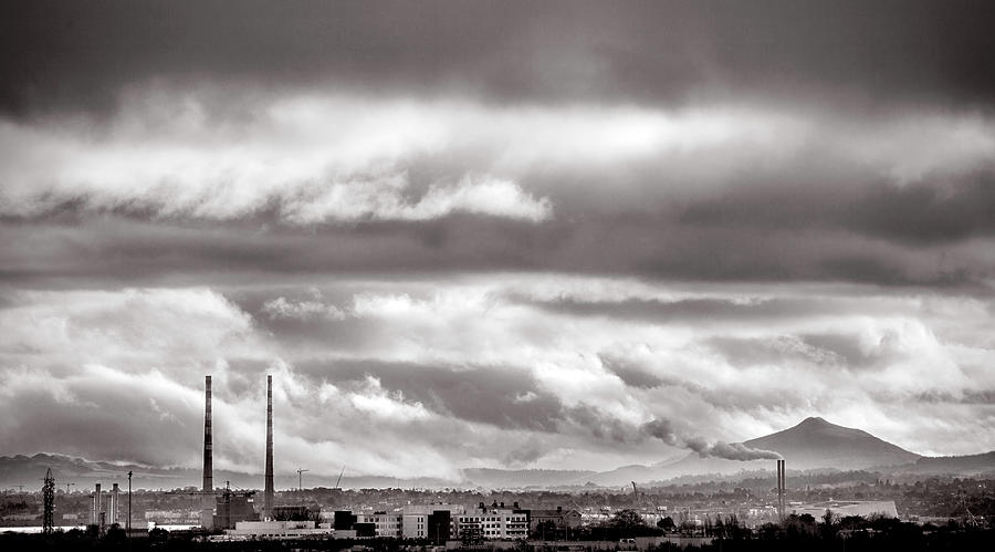 Storm Clouds Over Dublin City Photograph by Sublime Ireland