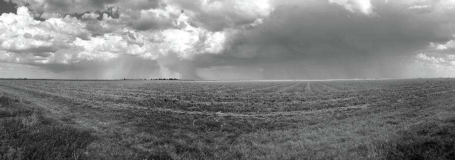 Storm Over Field, Texas Photograph by Richard Porter