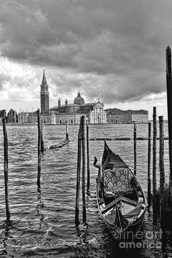 Storm over San Giorgio Maggiore  Photograph by Olivier Le Queinec