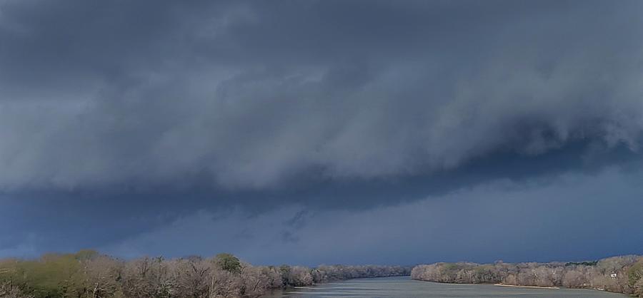 Storm Over the Alabama River 12/30/21 Photograph by Ally White