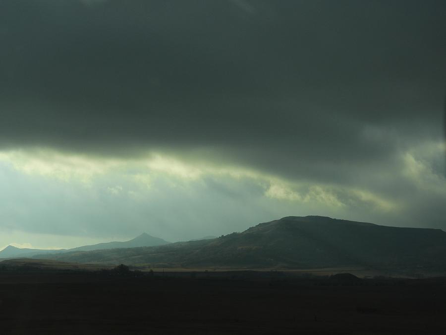 Storm over the Killdeer Mountains Photograph by Amanda R Wright