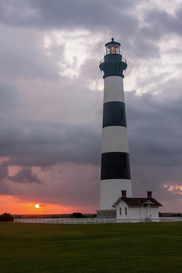 Storm Passes Bodie Island Lighthouse Photograph by Liza Eckardt