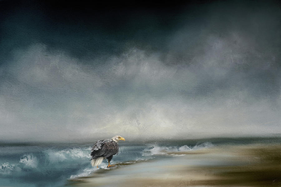 Storm Scavenger Painting by Jai Johnson