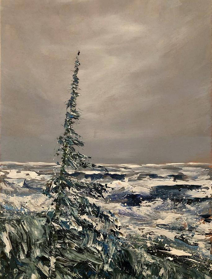 Storm Surge 1 Painting by Desmond Raymond