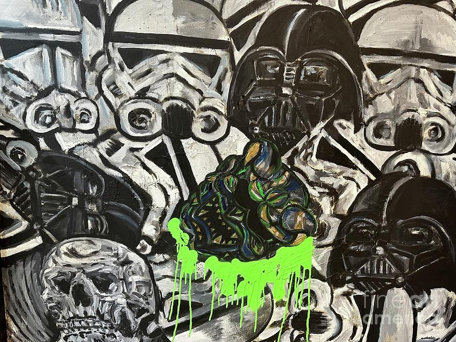 Storm Troopers Mixed Media