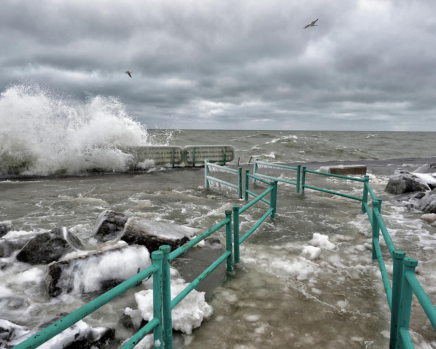 Storm Waves Photograph by Scott Olsen