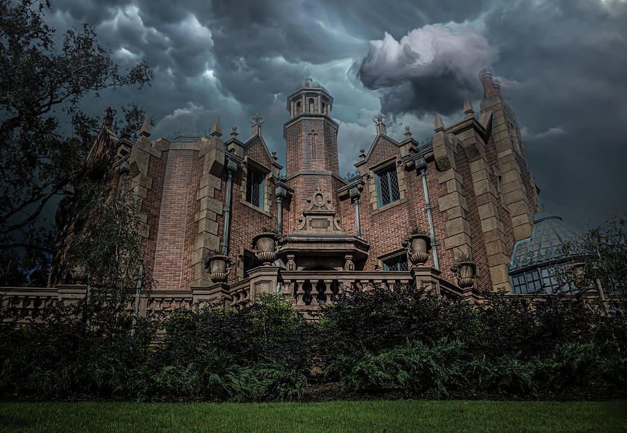 Storms at the Haunted Mansion Photograph by Mark Andrew Thomas