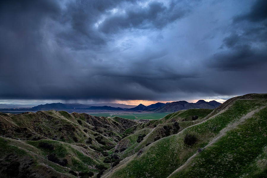 Storms Last Light Photograph by Tom Grubbe