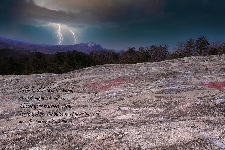 Mountain Photograph - Storms of themind by Tammy Sullivan