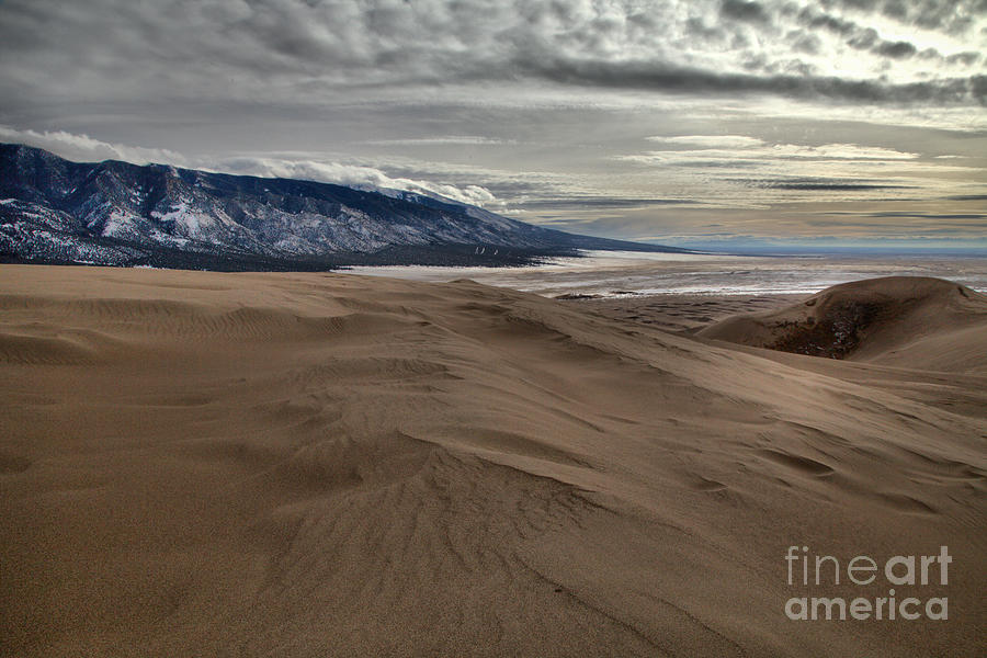 Storms Over The Great Colorado Sand Dunes Photograph by Adam Jewell