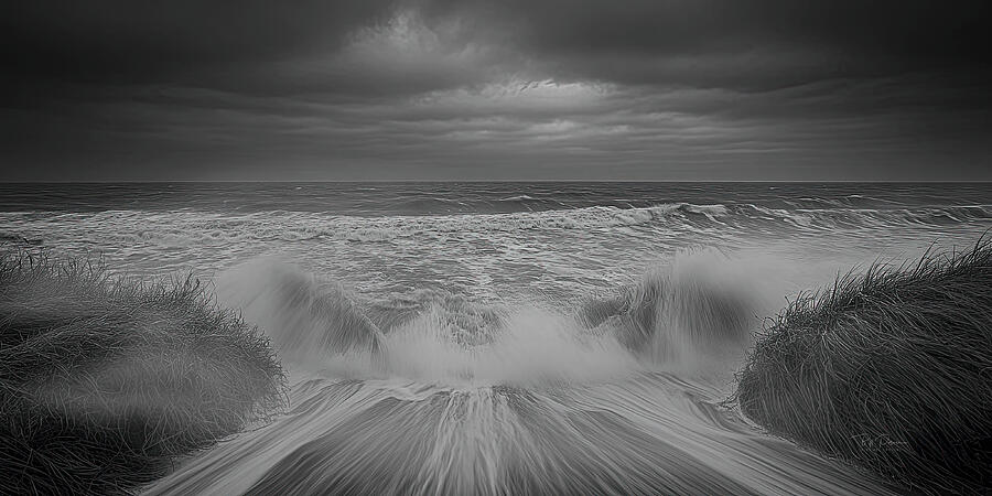 Stormy Beach Passage Photograph by Bill Posner