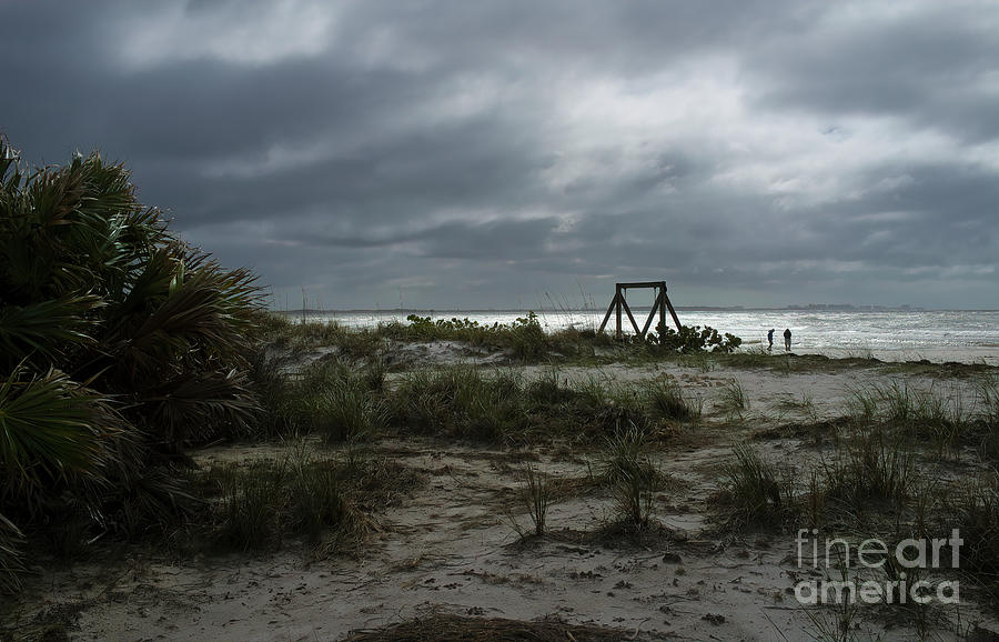 Stormy Day At Honeymoon Island State Park Photograph by Felix Lai