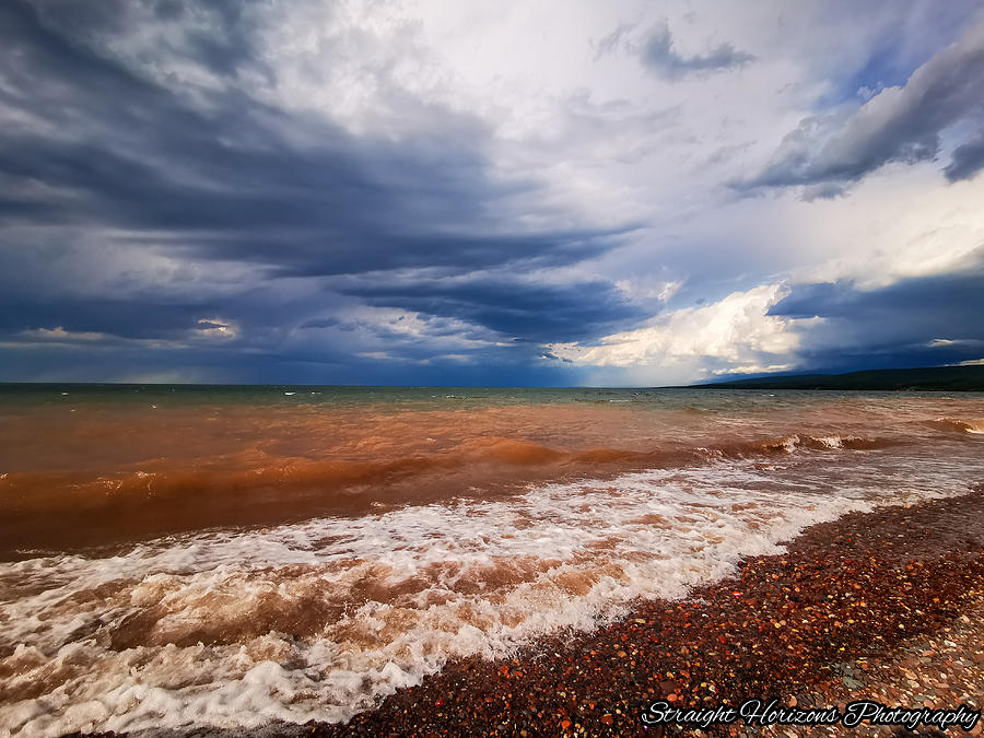 Stormy Day at the Beach Photograph by Straight Horizons Photography ...