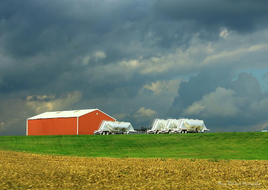 Stormy Day on the Farm Photograph by Mary Walchuck