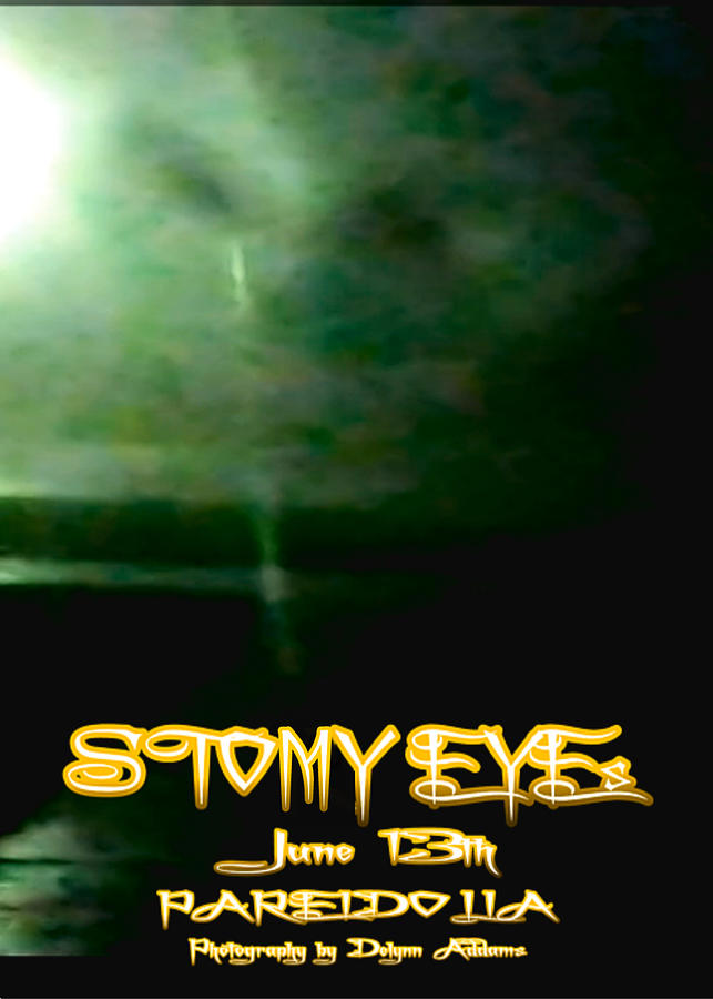 Stormy Eyes Pareidolia Ghostly Impression Photography Digital Art by Delynn Addams