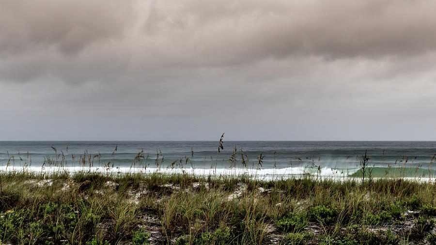 Stormy Gulf Coast Panama City Beach Photograph by Debra Forand