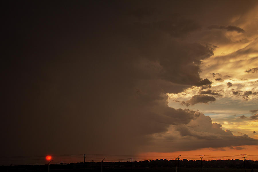 Stormy July Nebraska Sunset 002 Photograph by NebraskaSC