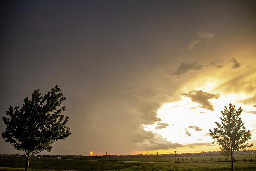 Stormy July Nebraska Sunset 003 Photograph by NebraskaSC
