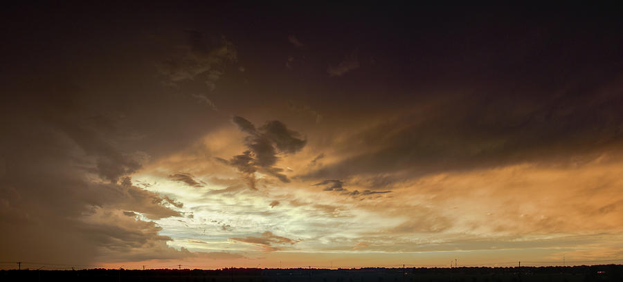 Stormy July Nebraska Sunset 005 Photograph by NebraskaSC
