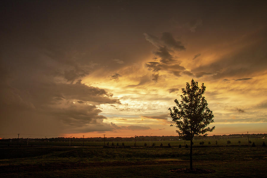 Stormy July Nebraska Sunset 006 Photograph by NebraskaSC