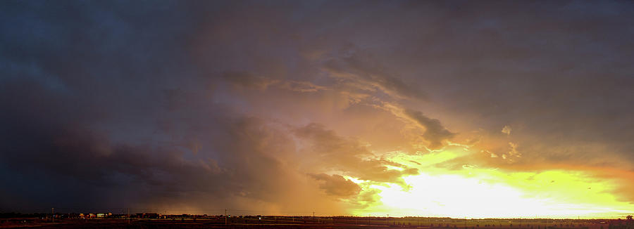 Stormy July Nebraska Sunset 007 Photograph by NebraskaSC