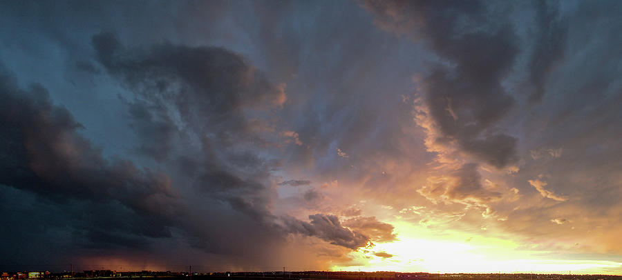 Stormy July Nebraska Sunset 011 Photograph by NebraskaSC
