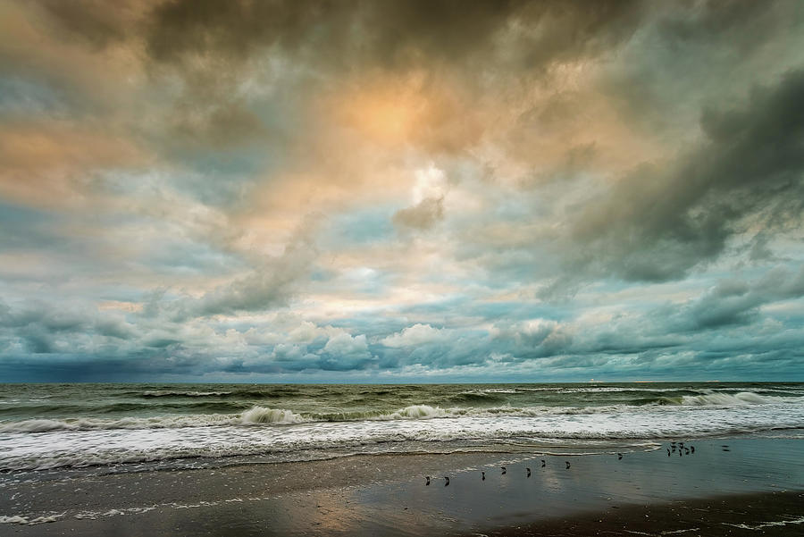 Stormy Manasota Key Photograph by Russ Burch